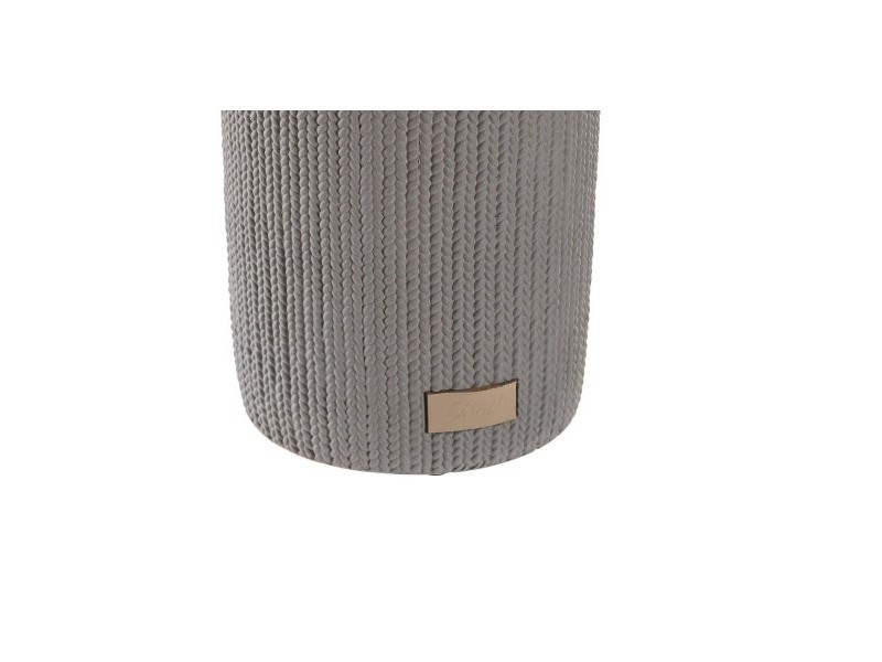 Четка за Баня DKD Home Decor Сив Цимент Неръждаема стомана 10 x 10 x 36 cm