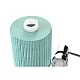 Дозатор за Сапун DKD Home Decor Цимент Мента Зелен полипропилен