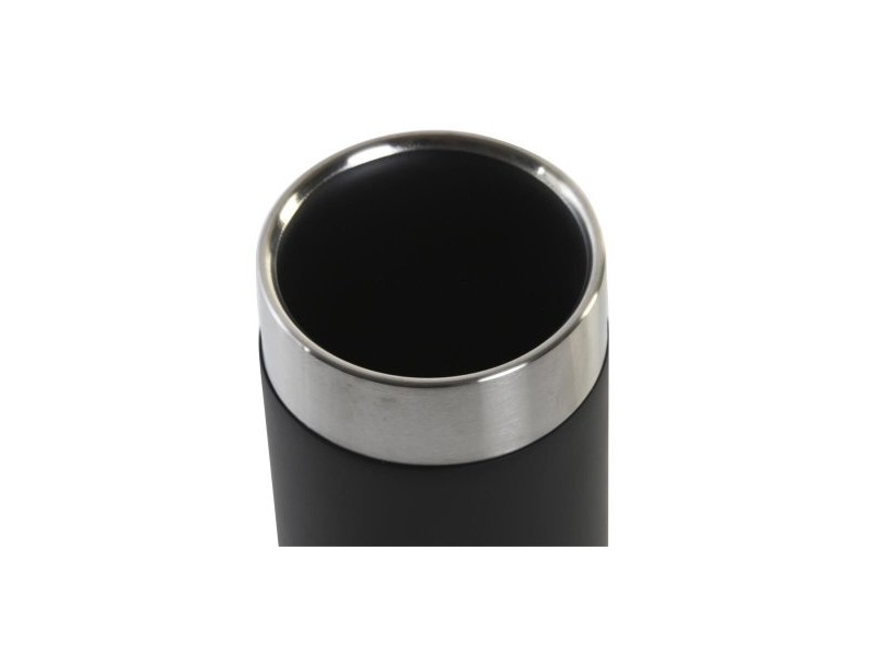 Поставка за четка за зъби DKD Home Decor Черен Сребрист Смола Неръждаема стомана 7 x 7 x 10,5 cm (12 броя)