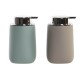 Дозатор за Сапун DKD Home Decor 9 x 9 x 14,5 cm Бежов Мента ABS Dolomite (2 броя)