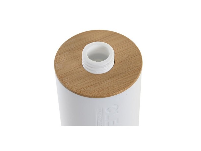Дозатор за Сапун DKD Home Decor 7 x 9 x 15,5 cm Естествен Бял полипропилен