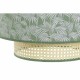 Полилей DKD Home Decor Естествен Черен полиестер Бял Зелен 40 W 50 W (46 x 46 x 25 cm)