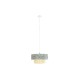 Полилей DKD Home Decor Естествен Черен полиестер Бял Зелен 40 W 50 W (46 x 46 x 25 cm)