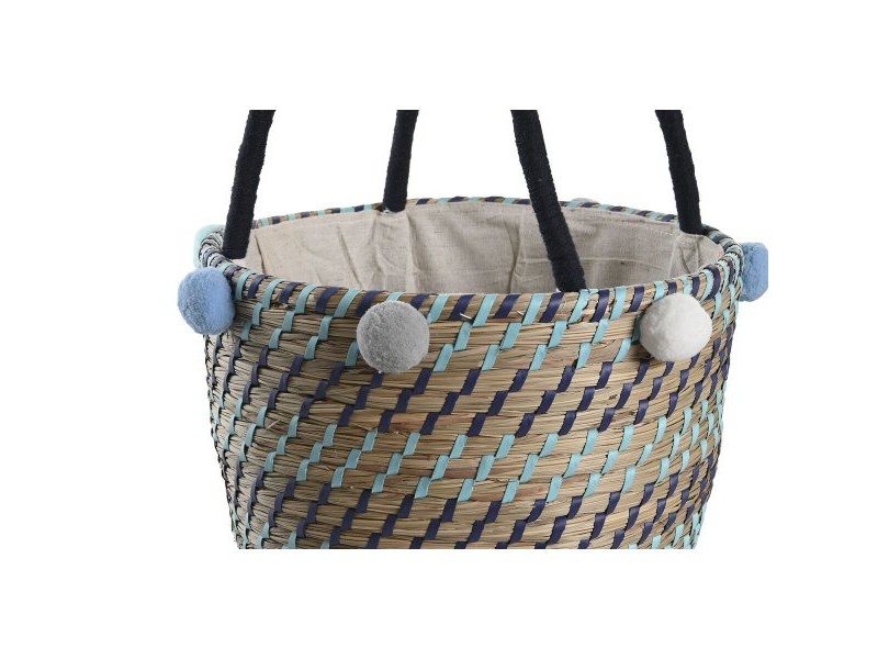 Игра на Кошници DKD Home Decor Помпони 43 x 43 x 43 cm