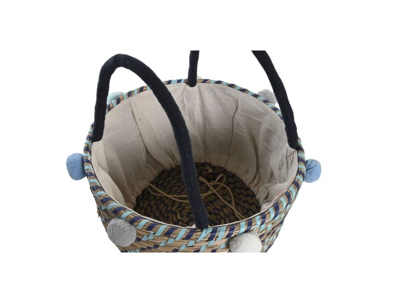 Игра на Кошници DKD Home Decor Помпони 43 x 43 x 43 cm