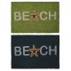 Изтривалка за Врата DKD Home Decor Син цвят тюркоаз Гума (60 x 40 x 1,5 cm) (2 броя)