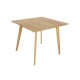 Комплект от маса с 4 стола DKD Home Decor 90 x 90 x 75 cm