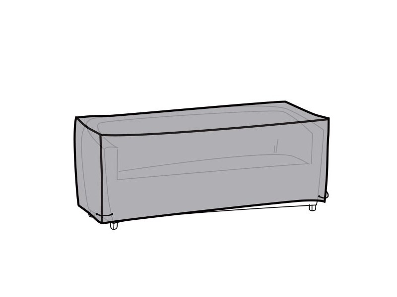 Калъф за Диван DKD Home Decor Черен Тъмно сив 205 x 80 x 60 cm Калъф за Диван DKD Home Decor Черен Тъмно сив 205 x 80 x 60 cm