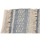 Килим DKD Home Decor 180 x 120 x 2 cm Син Памук Бял Boho