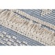 Килим DKD Home Decor 180 x 120 x 2 cm Син Памук Бял Boho