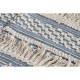 Килим DKD Home Decor 230 x 160 x 2 cm Син Памук Бял Boho