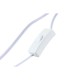 Настолна лампа DKD Home Decor Син Златен Кафяв Плат полиестер Каменинов 220 V 50 W (24 x 15 x 34 cm) (2 броя)