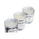 Свещ DKD Home Decor Син Восък Кристал 17 x 5 x 6 cm (3 броя) Свещ DKD Home Decor Син Восък Кристал 17 x 5 x 6 cm (3 броя)