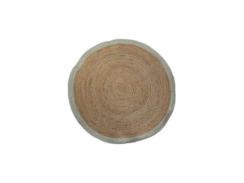 Килим DKD Home Decor Scandi Зелен Светло кафяв Юта (150 x 150 x 1 cm)