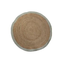 Килим DKD Home Decor 200 x 200 x 1 cm Scandi Естествен полиестер Памук Зелен Светло кафяв Юта