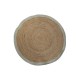 Килим DKD Home Decor 200 x 200 x 1 cm Scandi Естествен полиестер Памук Зелен Светло кафяв Юта