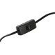 Настолна лампа DKD Home Decor Сив Бежов Бял Каменинов 220 V 40 W (16 x 16 x 30 cm) (3 броя)