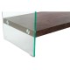 Лавица DKD Home Decor Тъмно сив Кристал Oрех Дървен MDF 80 x 40 x 150 cm (1)