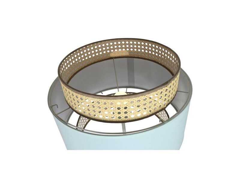 Лампион DKD Home Decor 38 x 38 x 154 cm Розов Метал Зелен 220 V 50 W (2 броя) Лампион DKD Home Decor 38 x 38 x 154 cm Розов Метал Зелен 220 V 50 W (2 броя)