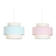 Полилей DKD Home Decor 40 x 40 x 30 cm Зелен Светло розово 50 W (2 броя)
