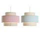 Полилей DKD Home Decor 40 x 40 x 30 cm Зелен Светло розово 50 W (2 броя)