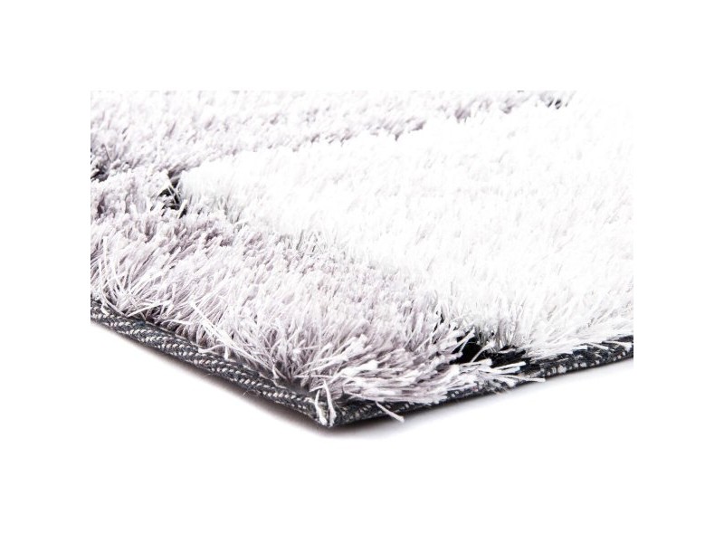 Килим DKD Home Decor Черен полиестер Бял Картини 120 x 180 x 2 cm