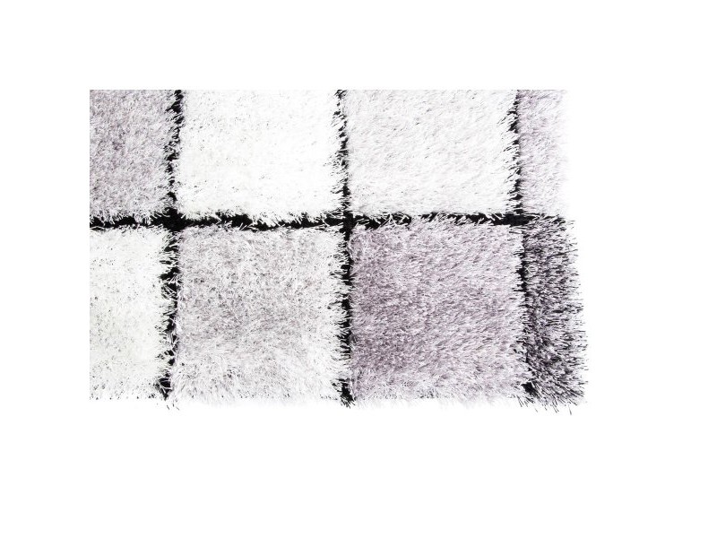 Килим DKD Home Decor 160 x 230 x 2 cm Черен полиестер Бял Картини