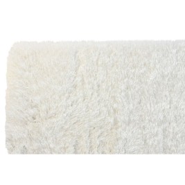 Килим DKD Home Decor 120 x 180 x 8 cm полиестер Слонова кост Коприна