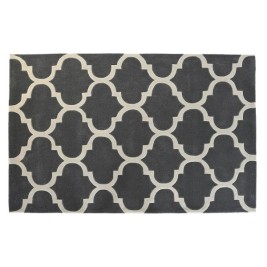 Килим DKD Home Decor Сив полиестер 120 x 180 x 2 cm Етнически