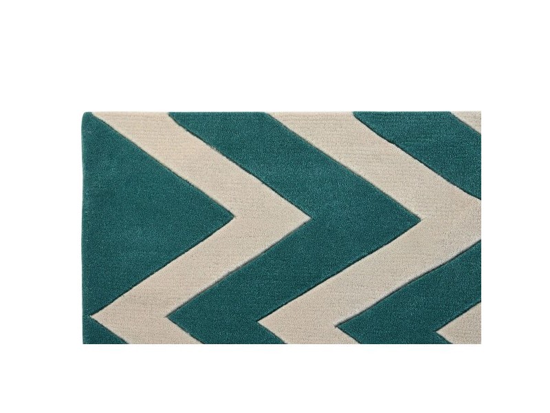 Килим DKD Home Decor полиестер Зиг-Заг Двуцветен 120 x 180 x 2 cm
