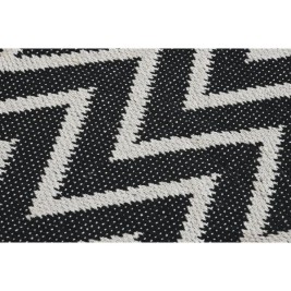 Килим DKD Home Decor Зиг-Заг Двуцветен Град (120 x 180 x 1 cm)
