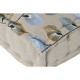 Градинско кресло DKD Home Decor Син Бежов 155 x 76 x 65 cm 150 x 76 x 20 cm