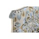 Градинско кресло DKD Home Decor Син Бежов 90 x 55 x 18 cm