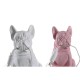 Настолна лампа DKD Home Decor Розов Бял Смола 220 V 40 W (25 x 15 x 29 cm) (2 броя)