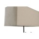 Настолна лампа DKD Home Decor 36 x 21,5 x 43 cm Сребрист Бежов Метал Смола 220 V 50 W