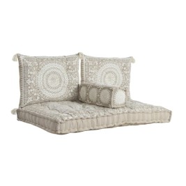 Градинско кресло DKD Home Decor Бежов 155 x 76 x 65 cm
