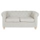 Фотьойл DKD Home Decor 151 x 82 x 70 cm Естествен Дървен Кафяв Сметана Vintage
