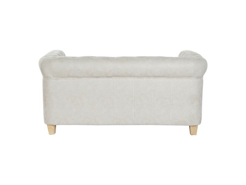 Фотьойл DKD Home Decor 151 x 82 x 70 cm Естествен Дървен Кафяв Сметана Vintage
