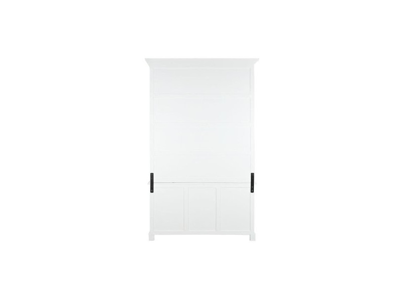 Лавица DKD Home Decor Бял Дървен MDF 137 x 38 x 234 cm