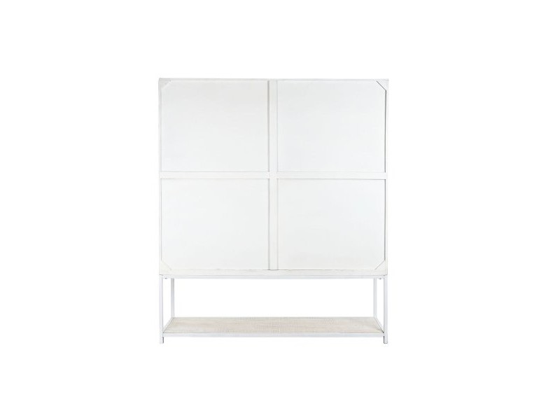 Лавица DKD Home Decor Бял Черен Метал Дърво манго 170 x 45 x 200 cm Лавица DKD Home Decor Бял Черен Метал Дърво манго 170 x 45 x 200 cm