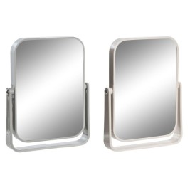 Огледало със Скоба за Монтиране DKD Home Decor Бежов Сив Сметана полистирен 15 x 2,5 x 19,2 cm (2 броя)