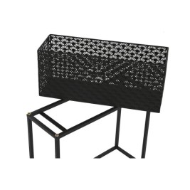 Комплект саксии DKD Home Decor 60 x 22 x 70 cm Черен Метал