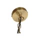 Полилей DKD Home Decor 66 x 66 x 60 cm Кристал Златен Метал 40 W