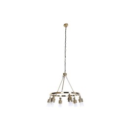 Полилей DKD Home Decor 66 x 66 x 60 cm Кристал Златен Метал 40 W