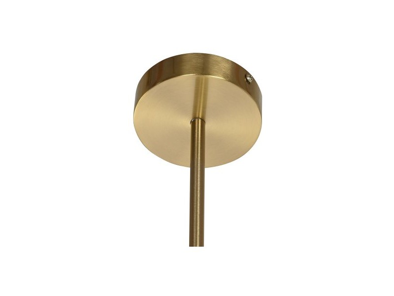 Полилей DKD Home Decor 64 x 64 x 64 cm Кристал Златен Метал Бял 50 W
