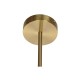 Полилей DKD Home Decor 64 x 64 x 64 cm Кристал Златен Метал Бял 50 W
