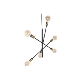 Полилей DKD Home Decor 60 x 52 x 50 cm Черен Златен Метал 50 W