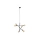 Полилей DKD Home Decor 60 x 52 x 50 cm Черен Златен Метал 50 W Полилей DKD Home Decor 60 x 52 x 50 cm Черен Златен Метал 50 W