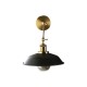 Стенна лампа DKD Home Decor Черен Златен Метал 50 W Vintage 220 V 26 x 53 x 23 cm