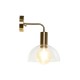 Стенна лампа DKD Home Decor Златен Метал Кристал 50 W Модерен 220 V 20 x 25 x 28 cm